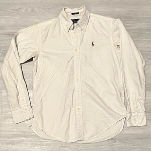 Polo Ralph Lauren white button down- size 4